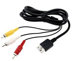 1.8M Replacement Composite Rca Av Tv Display Cable Lead Wire For Sega Dreamcast