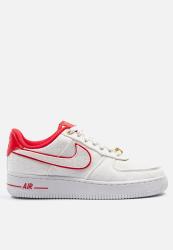 Nike Women's Air Force 1 '07 LX White/University Red - 898889-101