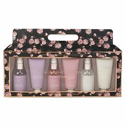 Charming Charlie Body Mist And Body Lotion Set - At-home Spa Collection Assorted Scents - Giftable Box Pack Of 6