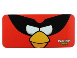 Red Angry Birds Space Tin Pencil Box - Angry Birds Pencil Box