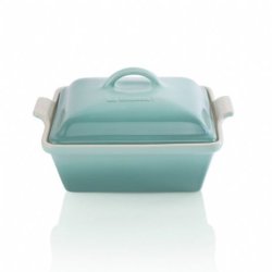 Le Creuset Heritage Square Dish With Lid - Sage