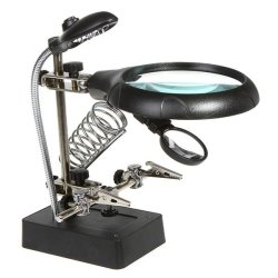 LED Light Magnifier & Desk Lamp