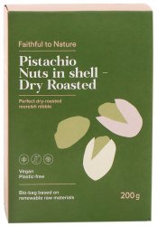 Faithful To Nature Pistachio Nuts In Shell - Dry Roasted