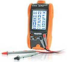 Goldtool All-in-one Digital Multimeter And Cables – 3.5 Inch Tft-lcd 320X240 Pixels Colours Back Light + Touch Panel Dmms Multi-meter Function . Cable Tester