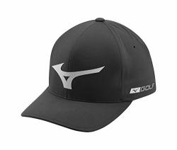 Mizuno Tour Delta Golf Hat Black-grey Small medium 6 3 4"-7 1 4"