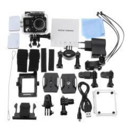 16MP Waterproof Sport Camera 2 Inch Tft Action Ultra HD 4K Dual Screen Wifi Dv Camcorder