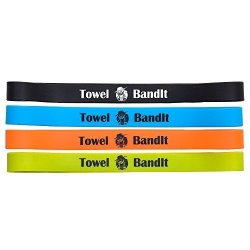 Towel Bandit Master 4-PACK Towel Holder-secures Your Beach Towels To Your Pool Loungers And Beach Chairs-packs Easily For The Beach Pool Cruises Boating Camping