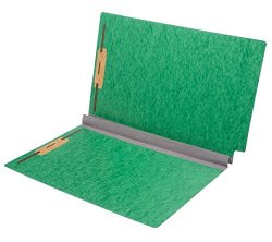 Tab Pressboard Expansion Folder 2 Expansion With 2 Fasteners Legal Size Palm Green 25 BOX