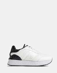 Penny Tape White Sneakers - UK8 White