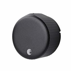 August Wi-fi Smart Lock - Alexa Google Assistant Homekit Smartthings And Airbnb Compatible - Upgrade Your Deadbolt - Matte Black