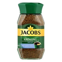 Jacobs Kronung Decaf Instant Coffee 200G