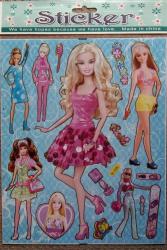 Barbie Sticker Sheet