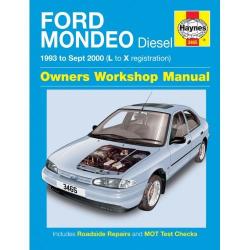 Haynes 3465 Ford Mondeo 1993 To 2000 Diesel Workshop Manual
