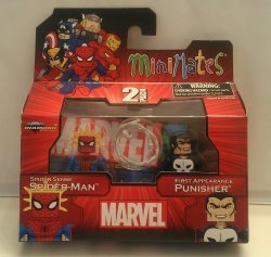 2012 Marvel Minimates Spiderman & Punisher