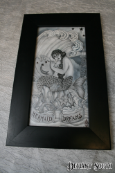 Mermaid Dreams Framed Artwork By Shane Terblanche