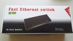 Fast Ethernet Switch 16 Port 10 100