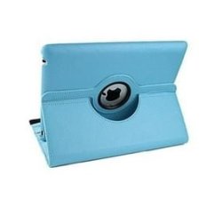Rotating Ipad Or Samsung Tablet Case - Blue Samsung Tab 4 7-INCH