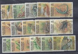 Solomon Islands 1979 Reptiles Set Of 16 Fine Used