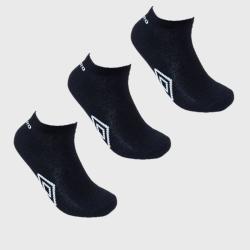 Umbra Umbro 3-PACK Ankle Socks _ 169709 _ Black - L Black