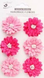 Astra Paper Flowers - Precious Pink 6 Pieces