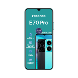Hisense E70 Pro 128GB Dual Sim - Turquoise Blue