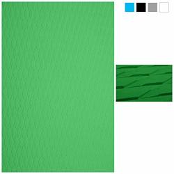 Abahub Non-slip Traction Pad Deck Grip Mat 30IN X 20IN Trimmable Eva Sheet 3M Adhesive For Surfboard Sup Green