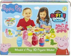 Peppa Pig - Dough Mould And Play 3D Figure Maker