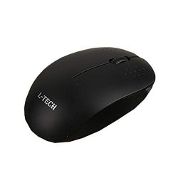 Misszhang-us R10 Portable Ergonomic 3 Buttons 2.4GHZ Wireless Mouse For Notebook PC Computer Black