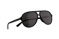 Gucci GG0423SA Sunglasses Black W grey 