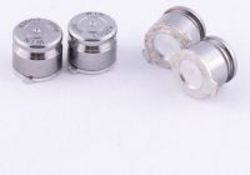 CCMODZ Bullet Buttons For Ps4 ps3 Controller Gun Metal Aluminum