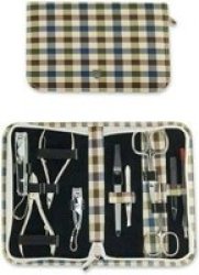Manicure Set 7857 P N Chequered