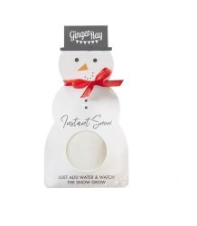 Novelty Christmas - Snowman Shaped Instant Snow