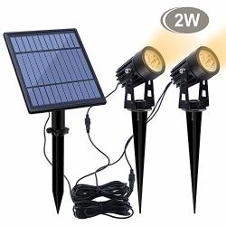 best led solar spot lights