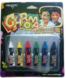 Facial Paint Crayons 6 Colors
