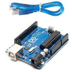 Devbattles Arduino Uno R3 - Microcontroller Board Based On ATMEGA328 Original & USB Cable