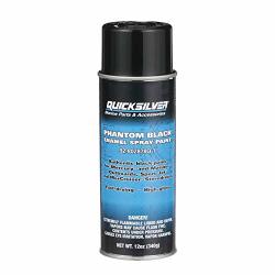 Quicksilver 802878Q1 Phantom Black - Gloss Enamel Spray Paint