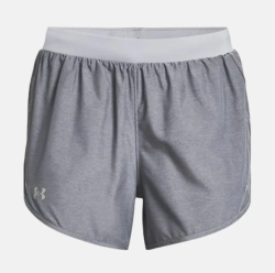 Under Armour Women's Fly-by 2.0 Shorts - Steel Full Heather