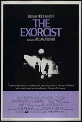 The Exorcist Movie Poster 27 X 40 Linda Blair Ellen Burstyn F Made In The U.s.a.