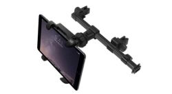 Macally - Adjustable Car Seat Headrest Pro Mount For Ipad-black