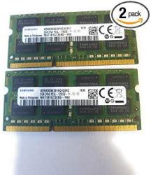 Samsung 16GB 2 X 8GB 204-PIN Sodimm DDR3 PC3L-12800 1600MHZ RAM Memory Module For Laptops M471B1G73EB0-YK0 X 2