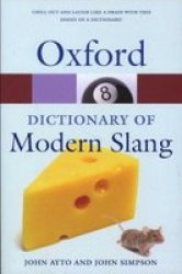 Oxford Dictionary Of Modern Slang paperback 2nd Revised Edition