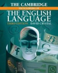 The Cambridge Encyclopedia Of The English Language Paperback 3RD Revised Edition