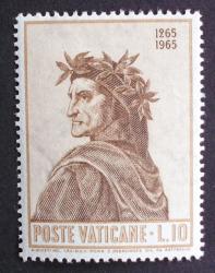 Stamp Vatican City 1965 Dante