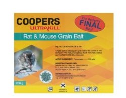 Ultrakill Rat & Mouse Grain Bait Pack Of: 12 X 200G