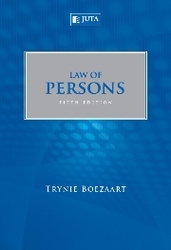 Law Of Persons Paperback, Fifth