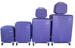 6 Suitcases Travel Trolley Luggage Set