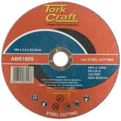 Tork Craft Cutting Disc Steel 180 X 2.5 X 22.22