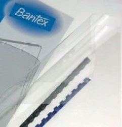 Bantex B3135 Transparent Cover Sheets For Spiral Bound Document
