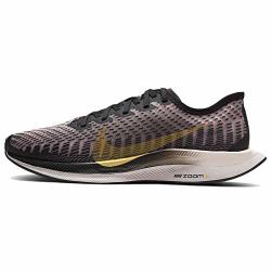 Nike Zoom Pegasus Turbo 2 Women's Running Shoe Black infinite Gold-plum Chalk Size 6