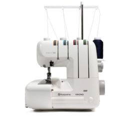 Viking Amber S100 White 1 To 16 Stitch Overlock Sewing Machine
